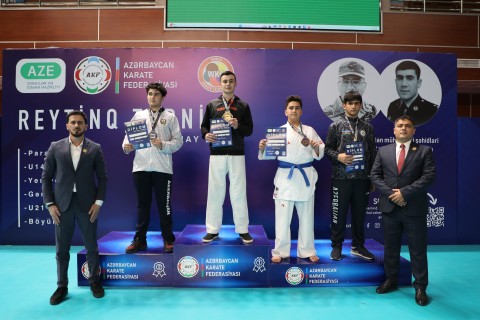Bakıda şəhidlərin xatirəsinə həsr olunmuş karate üzrə reytinq turniri keçirilib - FOTO