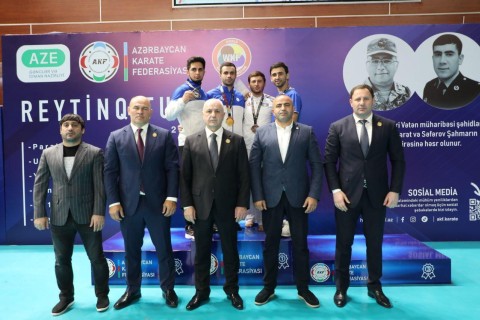 Bakıda şəhidlərin xatirəsinə həsr olunmuş karate üzrə reytinq turniri keçirilib - FOTO