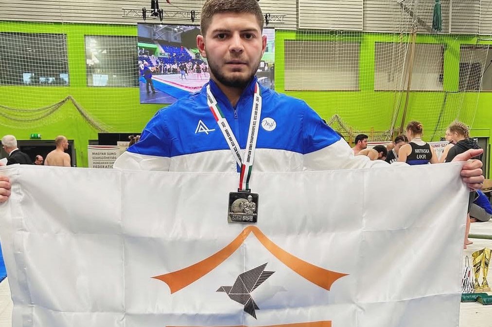 Азербайджанский сумоист стал вице-чемпионом Европы - ФОТО