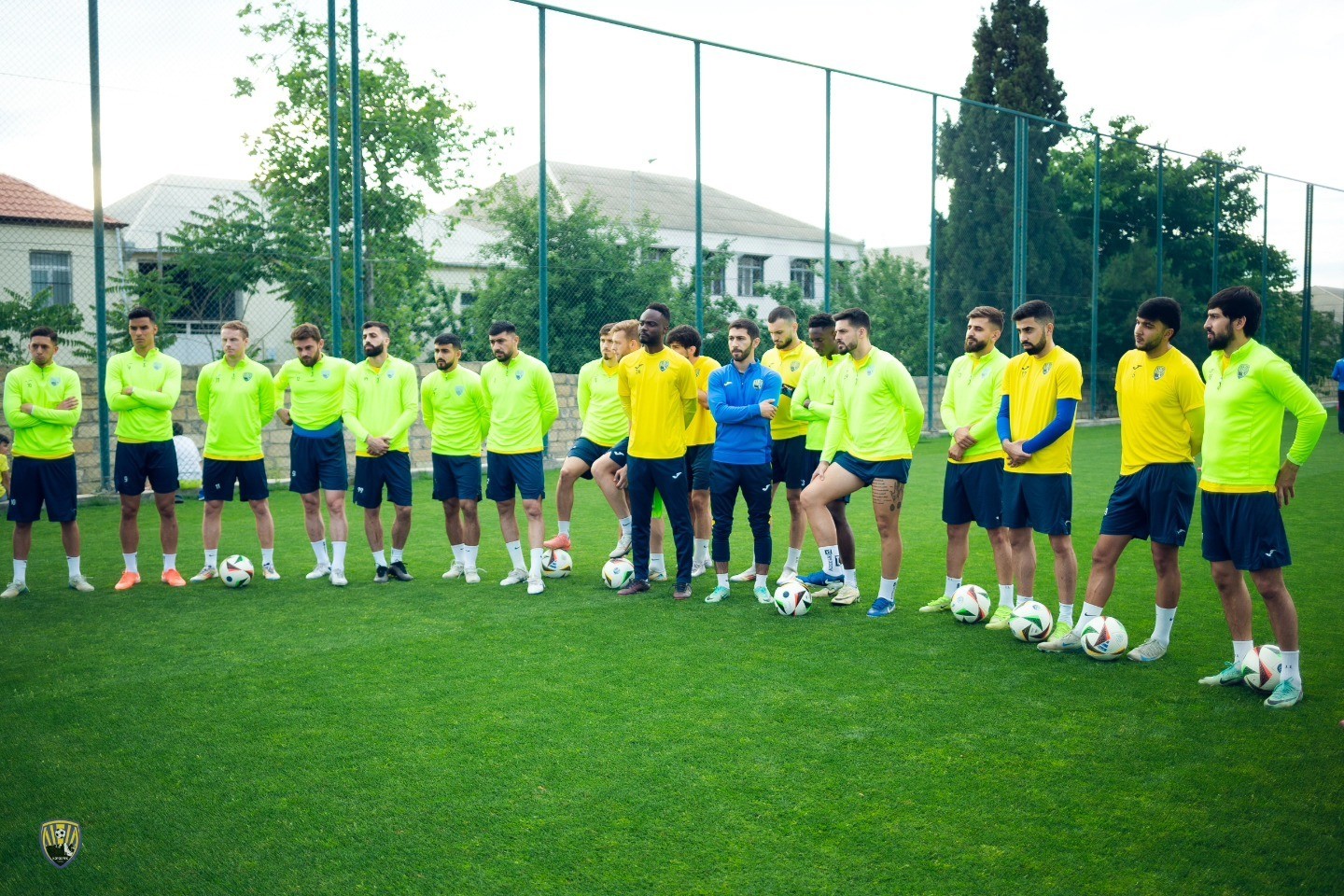 Honorary guests at the training of Kəpəz - PHOTO