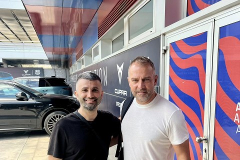 "Qarabağ"ın tərcüməçisi: “Flikə dedik ki, ola bilsin, yaxın zamanda yenə görüşdük" - FOTO