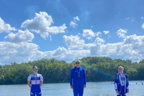 Avarçəkənlərimizdən “Bratislava Reqatası”na qızılla start - FOTO