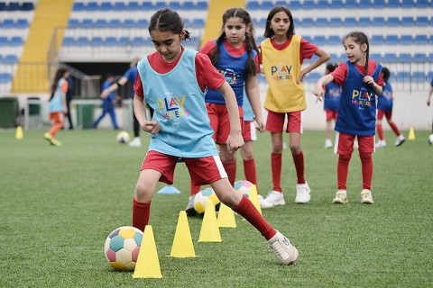 Football festival held in Baku with UEFA support - PHOTO