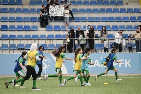 Football festival held in Baku with UEFA support - PHOTO