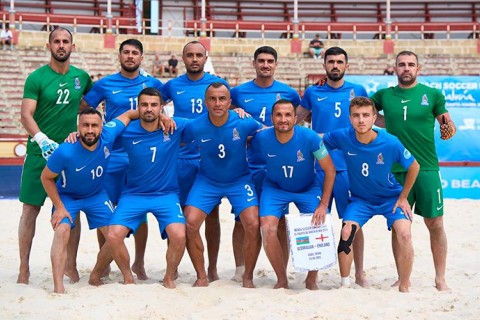 Azərbaycanın çimərlik futbolu millisi Avropa Superfinalında