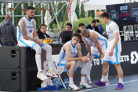 Baku test of Azerbaijan team - PHOTO