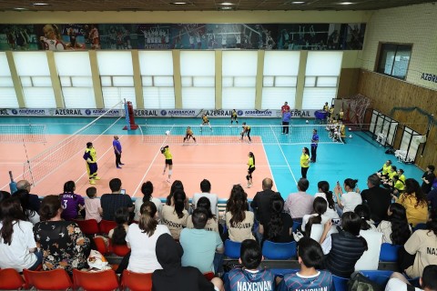 14 yaşadək voleybolçuların Azərbaycan birinciliyində qaliblər bəlli olub