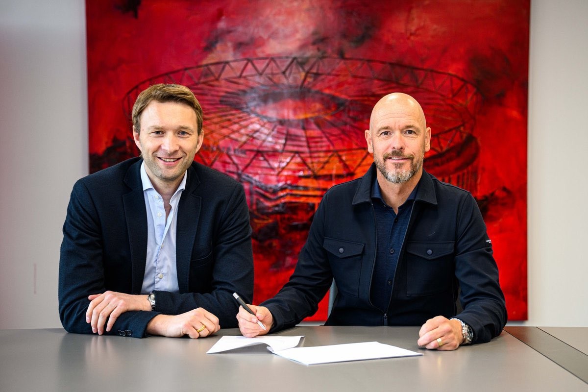 JUST IN: Erik ten Hag appointed as Bayer Leverkusen head coach - PHOTO/VIDEO