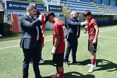 AFFA U-15 Liqasının qalibləri mükafatlandırılıb - FOTO