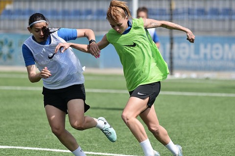 Azərbaycan millisinin növbəti məşqi - FOTO