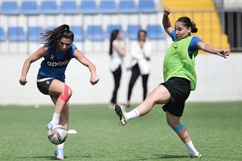 Azərbaycan millisinin növbəti məşqi - FOTO