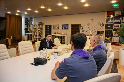 Farid Gayibov meets with Mattias Gerzi – PHOTO