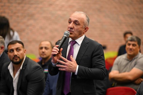 Farid Gayibov Meets with Representatives of Sports Federations – PHOTO