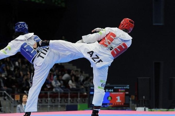 Millinin taekvondoçuları üçün sparrinq rəqiblər