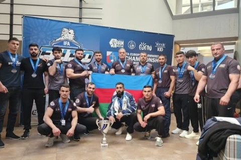 İdmançılarımız Avropa çempionatında uğurlu çıxış ediblər