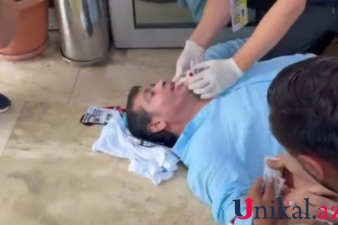 В сети появились кадры покушения на президента Федерации муай-тай Азербайджана  - ВИДЕО
