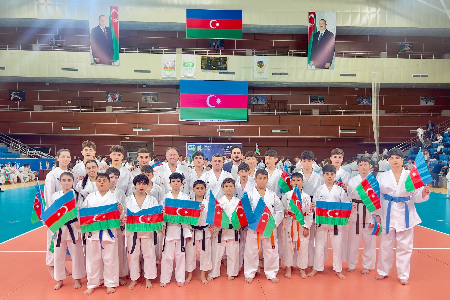 Müstəqillik Gününə həsr olunmuş karate seminarı keçirilib - FOTO