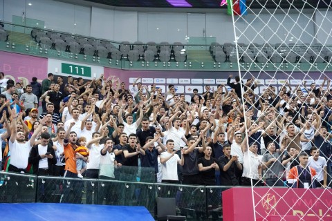 İngiltərəni məğlub edən milimiz yarımfinala yüksəlib - YENİLƏNİB - FOTO/VİDEO