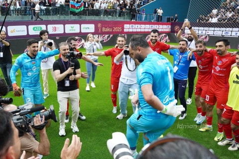 İngiltərəni məğlub edən milimiz yarımfinala yüksəlib - YENİLƏNİB - FOTO/VİDEO