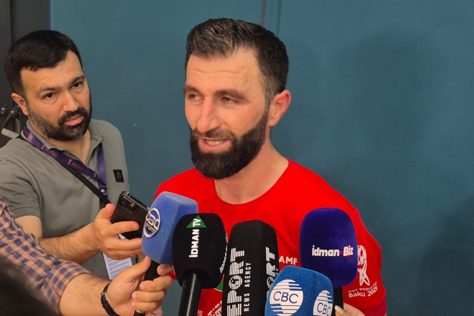 Хатаи Багиров: "Мне трудно выразить свои чувства словами"