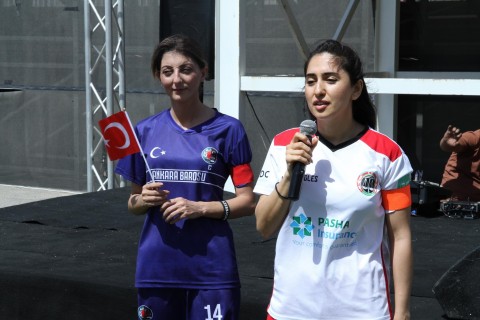 Azərbaycan və Türkiyənin qadın vəkilləri futbolda qüvvələrini sınayıblar