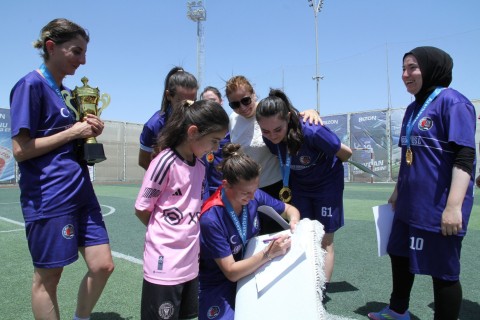 Azərbaycan və Türkiyənin qadın vəkilləri futbolda qüvvələrini sınayıblar