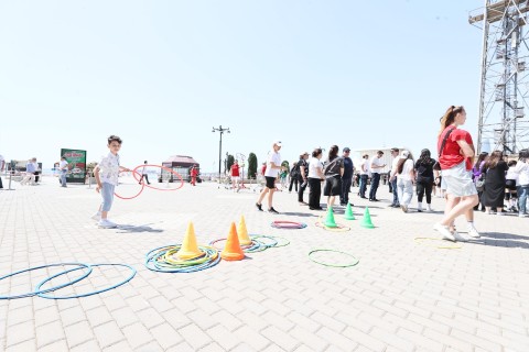 Uşaqların Beynəlxalq Müdafiəsi Gününə həsr olunmuş Voleybol Festivalı - FOTO
