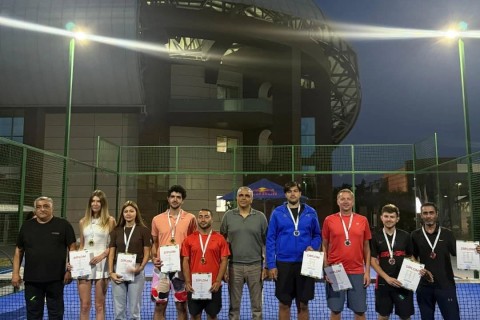 Padel tennis üzrə Bakı birinciliyində 24 idmançı çıxış edib