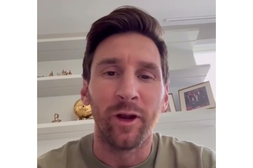 WATCH: Lionel Messi congratulates Azerbaijan on winning the WMF World Cup title