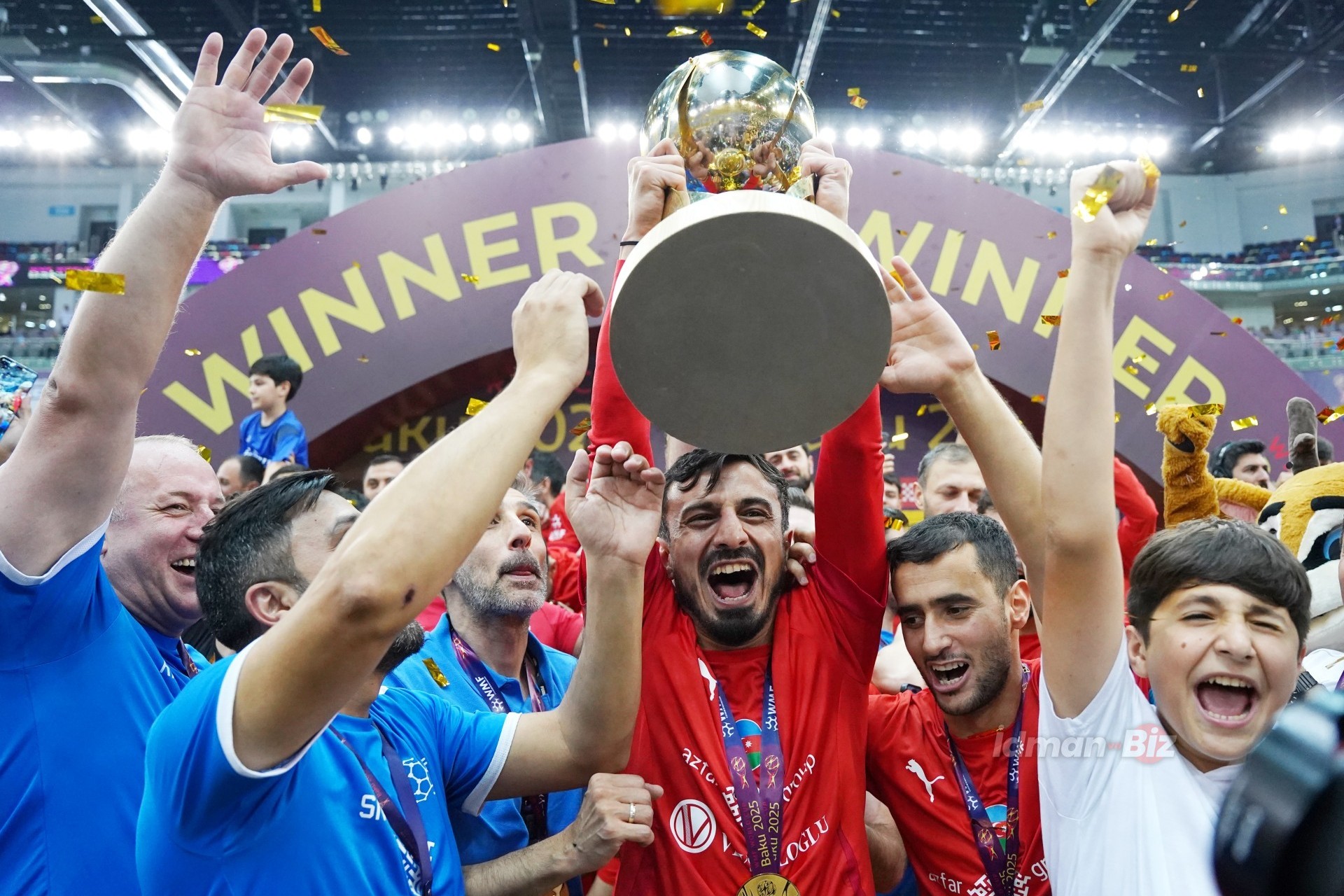 Bakıda təşkil olunan minifutbol üzrə dünya çempionatının mükafatlandırma mərasimi keçirilib - FOTO/VİDEO