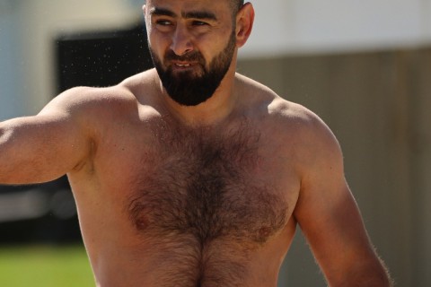 Çimərlik güləşində bir qızıl və bir gümüş medal - FOTO
