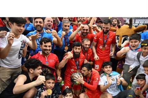 Birinci vitse-prezident Mehriban Əliyeva Azərbaycan minifutbol yığmasını təbrik edib - FOTO