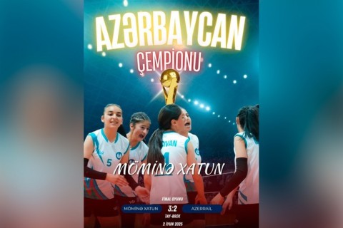 Волейболистки Нахчывана стали чемпионками Азербайджана