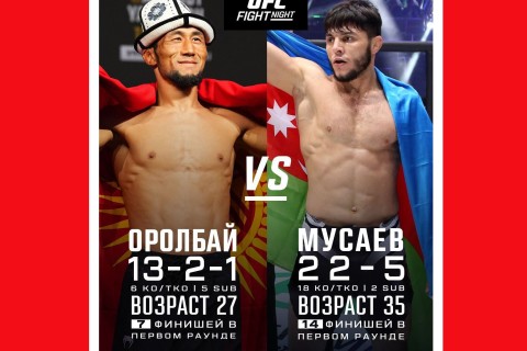 Азербайджанский спортсмен Тофик Мусаев выступит на первом в истории турнире UFC в Баку