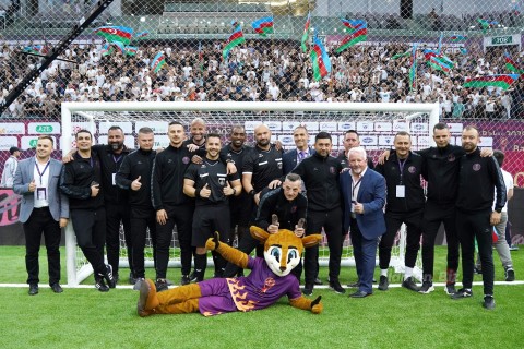 Bakıda təşkil olunan minifutbol üzrə dünya çempionatının mükafatlandırma mərasimi keçirilib - FOTO/VİDEO
