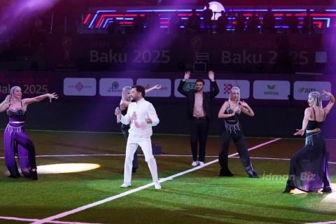 Bakıda təşkil olunan minifutbol üzrə dünya çempionatının mükafatlandırma mərasimi keçirilib - FOTO/VİDEO