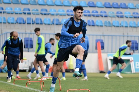 Millimizin Latviya ilə oyun öncəsi məşqi - FOTO