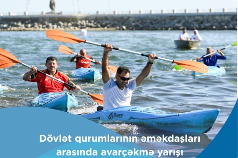 Dövlət qurumları arasında avarçəkmə yarışı keçiriləcək