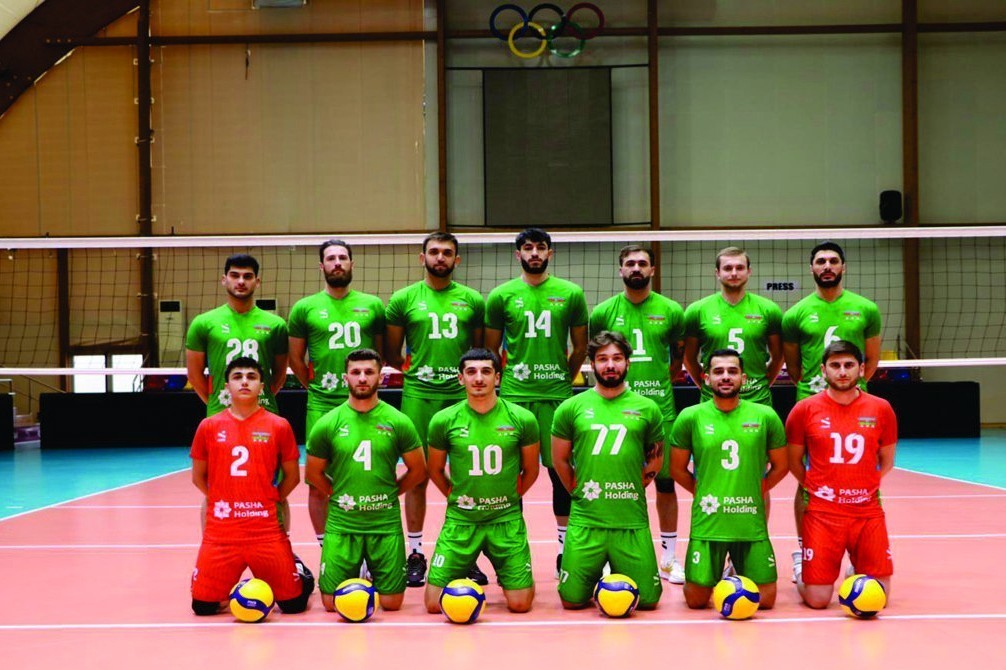 Azerbaijan men's volleyball team announces final squad for CEV Silver League