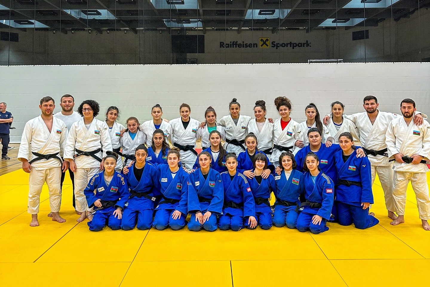 Azerbaijan’s women judokas complete training camp in Graz