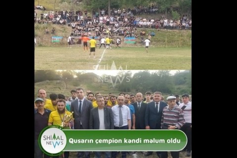 Qusarda çempion bəlli olub - VİDEO