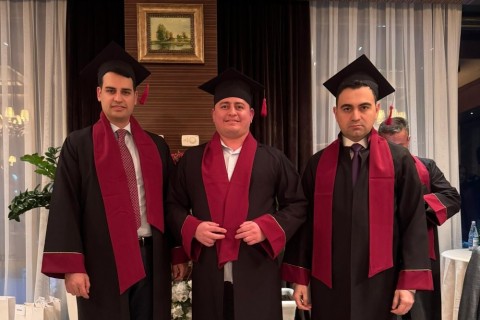Rəsul Çunayev 3-cü dəfə məzun olub - FOTO/VİDEO