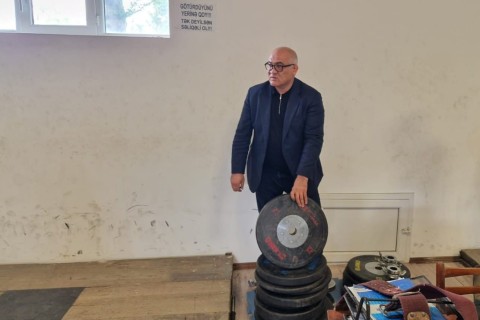 Firdovsi Umudov "Kürmük" klubunun təlim-məşq mərkəzində - FOTO
