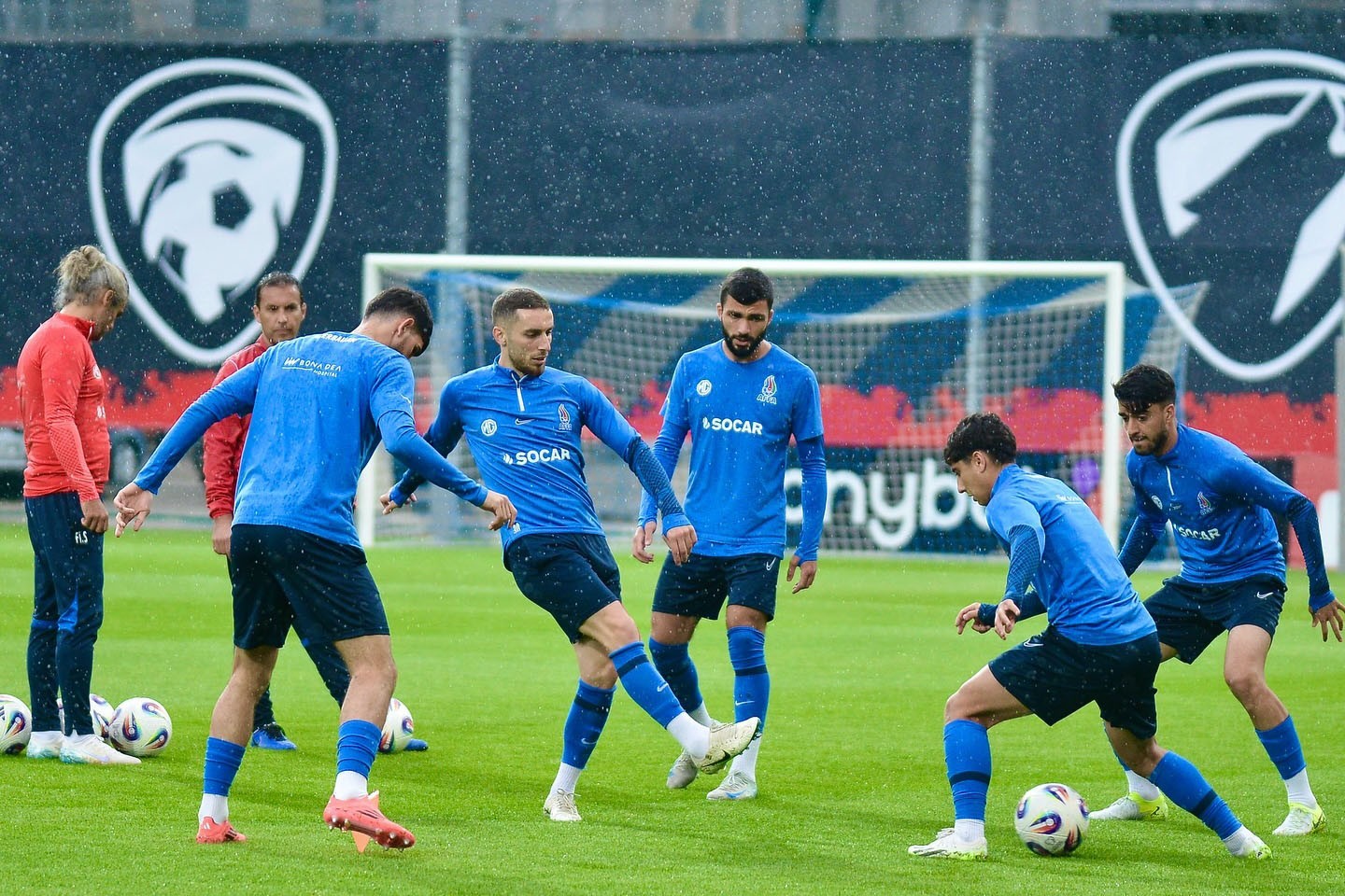 Azerbaijan faces Latvia away