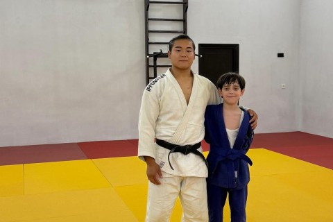 Matsumoto Dan Rüstəm Orucov Akademiyasında - FOTO