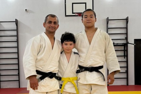 Matsumoto Dan Rüstəm Orucov Akademiyasında - FOTO
