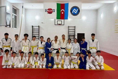 Matsumoto Dan Rüstəm Orucov Akademiyasında - FOTO