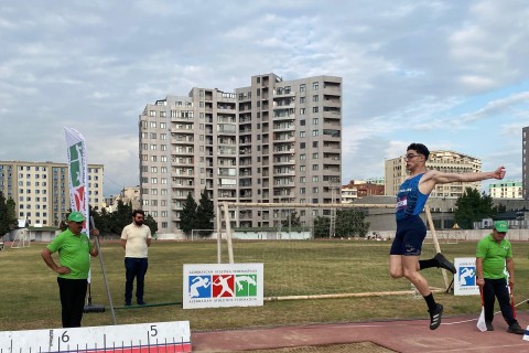 Atletika çempionatına yekun vurulub - FOTO