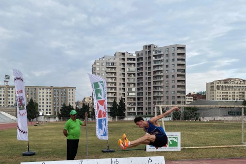 Atletika çempionatına yekun vurulub - FOTO