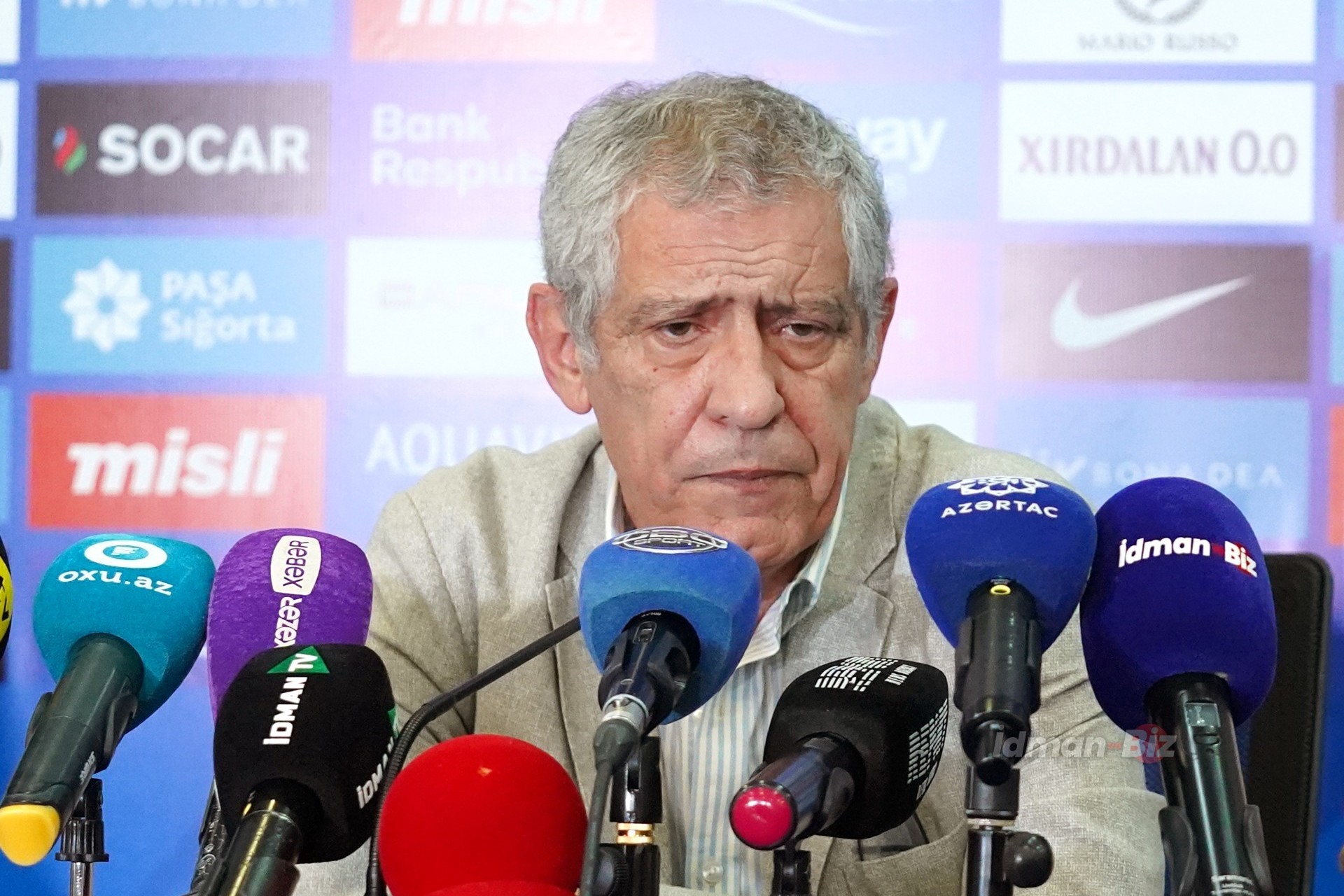 Fernandu Santuş: “Futbolçular müəyyən qədər yorğundur”